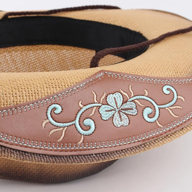 Stroh-Cowboyhut Bestickter Cowboyhut Überraschungsgeschenk für Freund