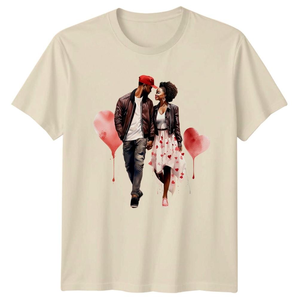 Couple Holding Hands RoUnisexce Valentines Day Unisexs TShirt Unisexs Tee Graphic