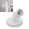 E26 E27 Wall Lamp Holder Modern Simple Wall Lamp Base for Bedroom Living Room Showcase