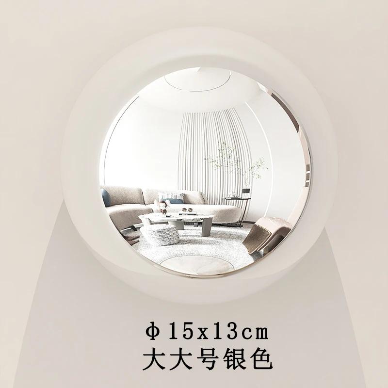 Imitation Stainless Steel Decorative Ball Art Sphere Living Room Wall Decoration Home Accessories Hotel Restaurant Wall Hanging