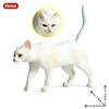 Oenux Kitty Dog Animals Model Action Figure Siamese Husky Pug Rottweiler Puppy Figurines PVC Cute Collection Toy Kids Gift