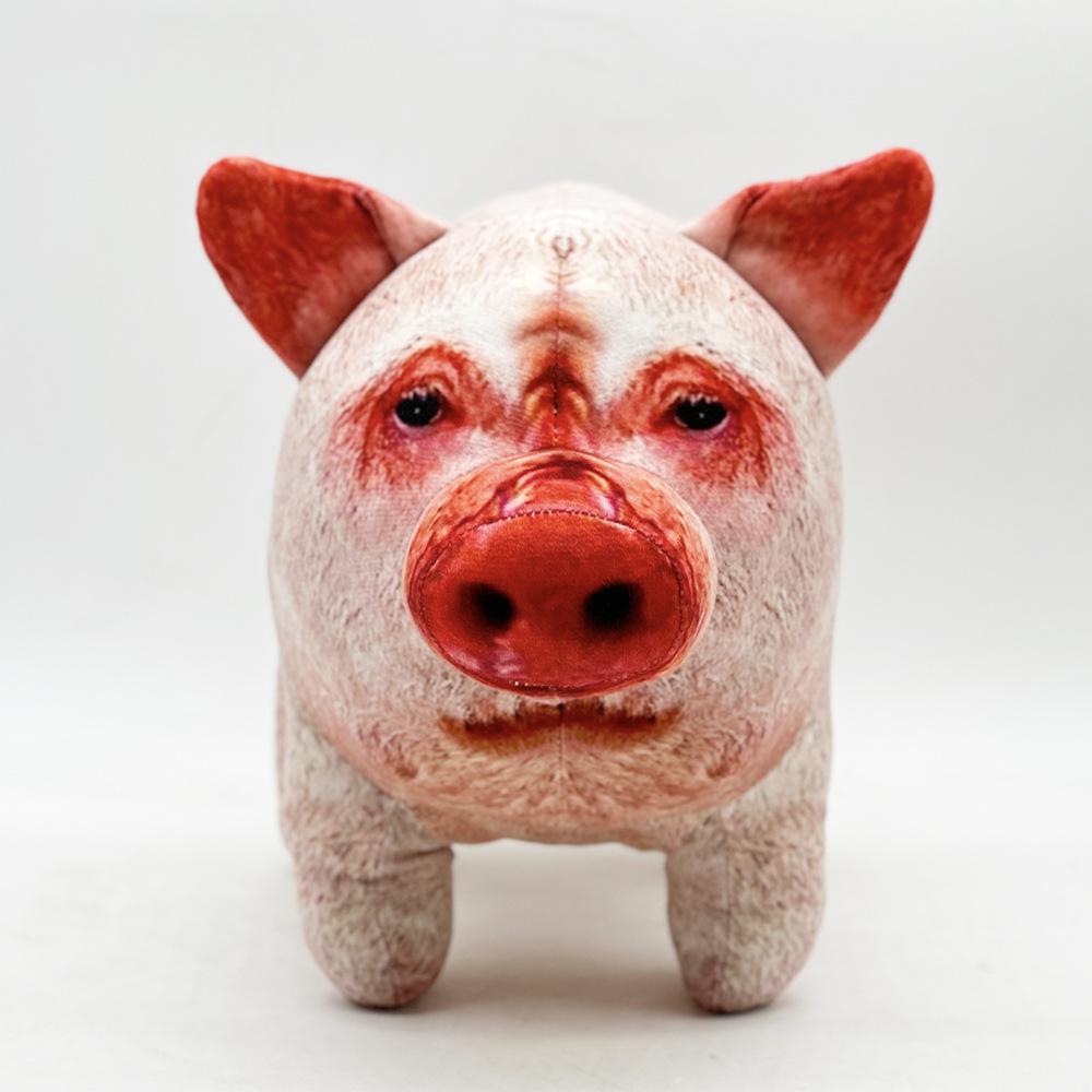 New Simulation Funny Origami Pig Fun Plush Comfortable Doll