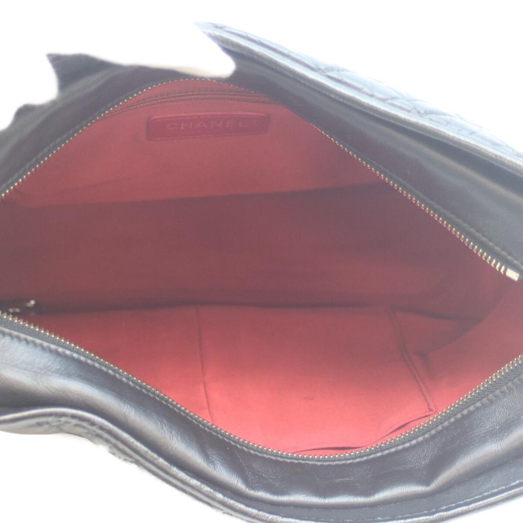 Chanel No. 24 A93824 Black Gabrielle De Chanel Large Hobo Shoulder Bag Shoulder Bag blackUsed