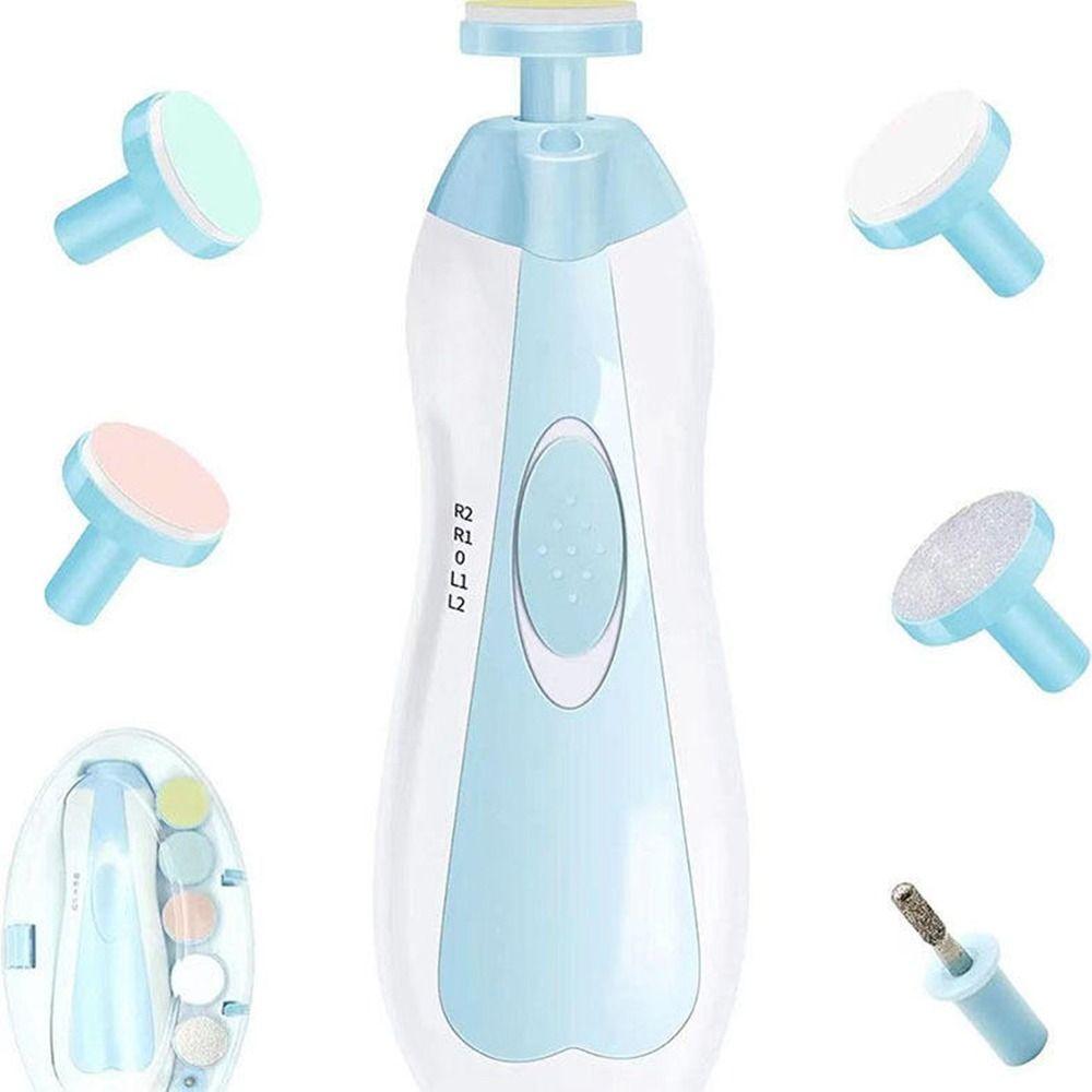 Multifunction Electric Baby Nail Trimmer Anti-scratch Toes Fingernail Cutter  Home