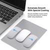 Metal Aluminum Mouse pad Mat Hard Smooth Magic Thin Mousead Double Side Waterproof Fast and Accurate Control for Office Home