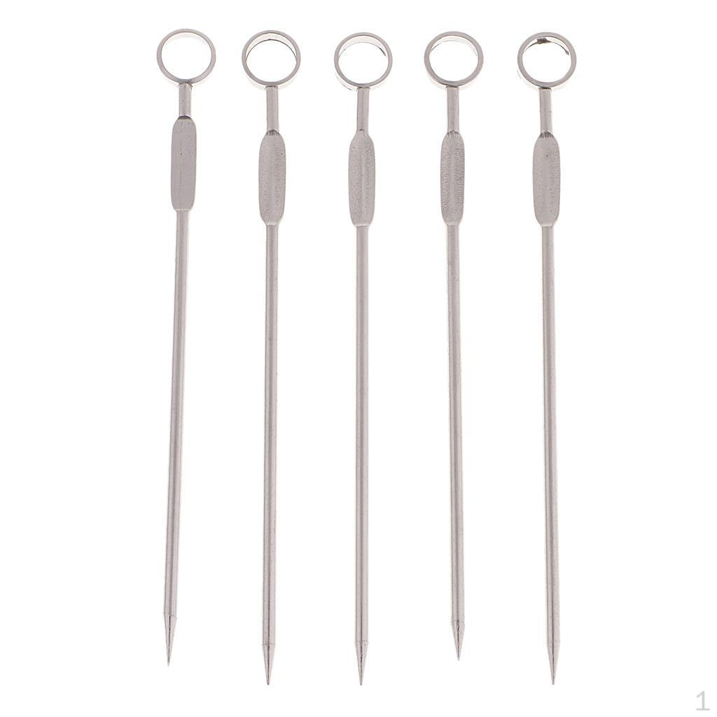 5pcs Cocktail Picks Sticks For Food Fruit Sandwich A