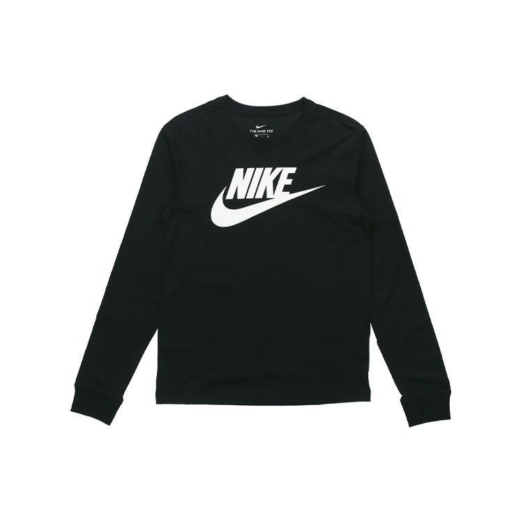 Nike T Shirts Men's Black Crew Neck Moderate Straight Fit CI6292-010