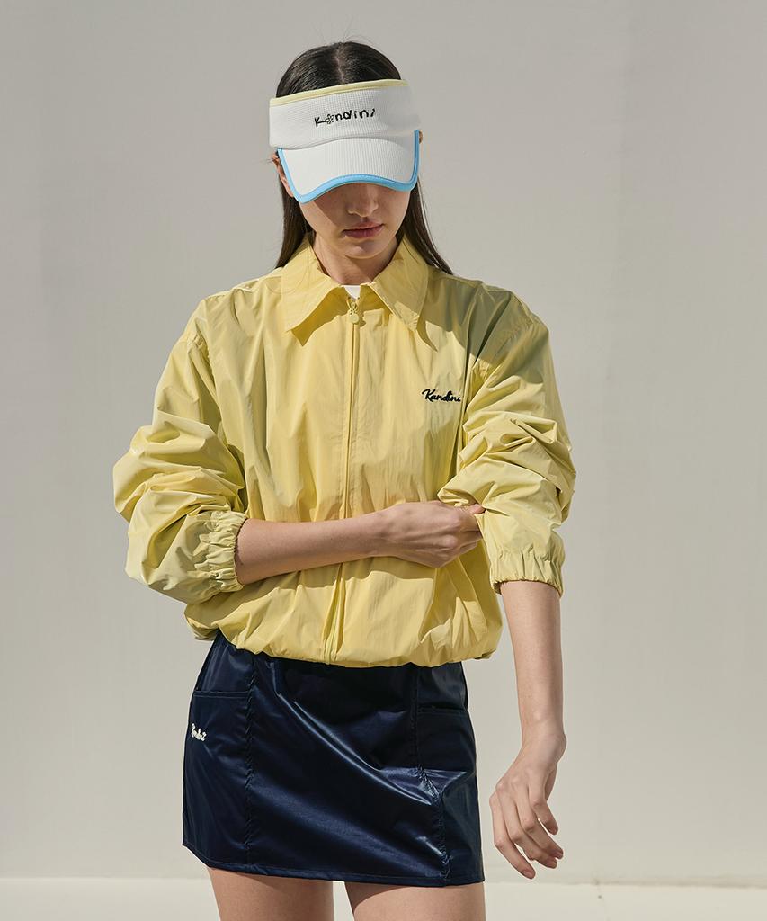 KANDINI Lemon (Sky Blue) Signature Visor Hat
