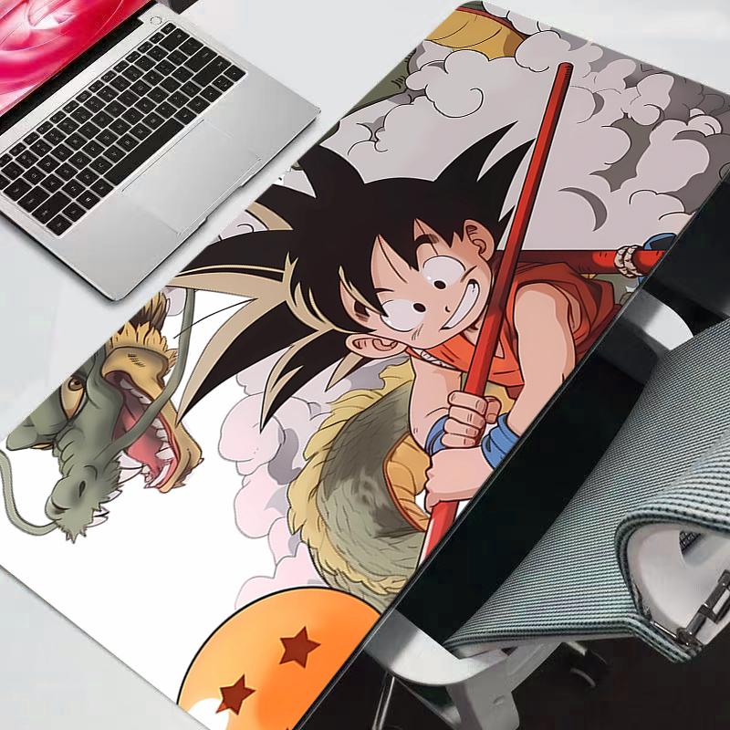 Big Mouse Pads Mouse Pad Dragon Ball DBZ Anime Gabinete Gamer Computer New Desk Mat Keyboard Gaming Accessories Mousepad