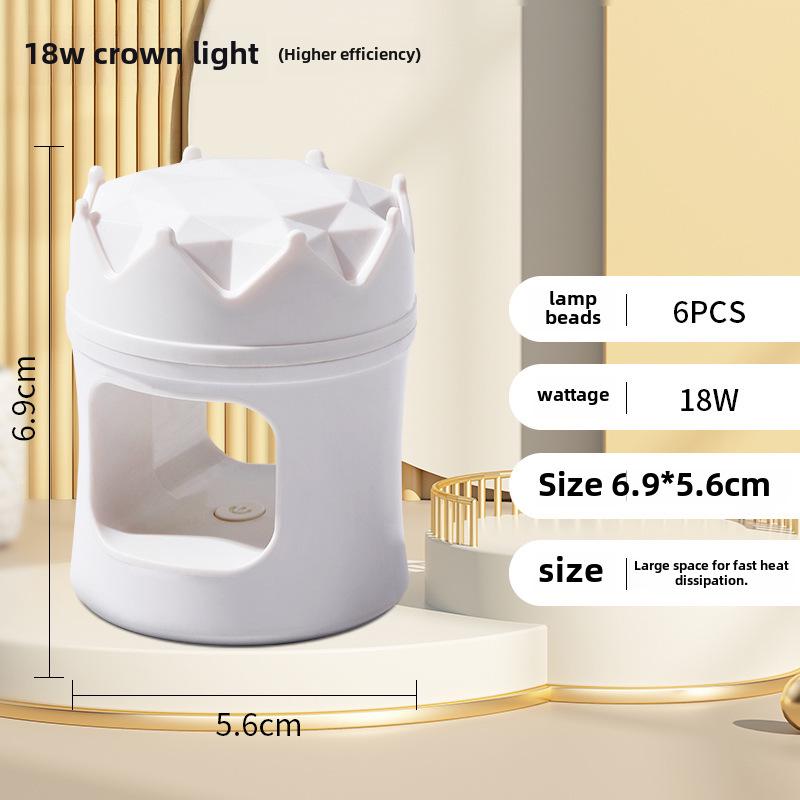 Tragbare Mini-Nagelhärtelampe - Schnelltrocknende Handheld-Therapielampe