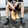 Unisex Chelsea Rain Boots - Short Tube, Fashionable Outdoor Wading Shoes, Low-Top Rubber Galoshes