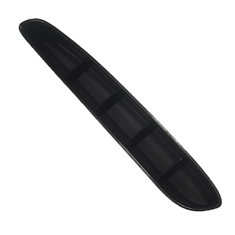 Right Side Cover Rear Bumper Trim Collision Repair As Shown Direct Replacement Plastic Single Piece Direct Fitment