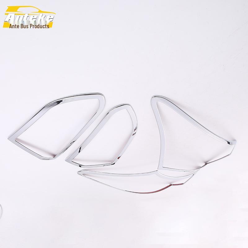 

15 GS4 Models Taillight & Trunk Decorative Cover: Electroplated Light Frame Stickers