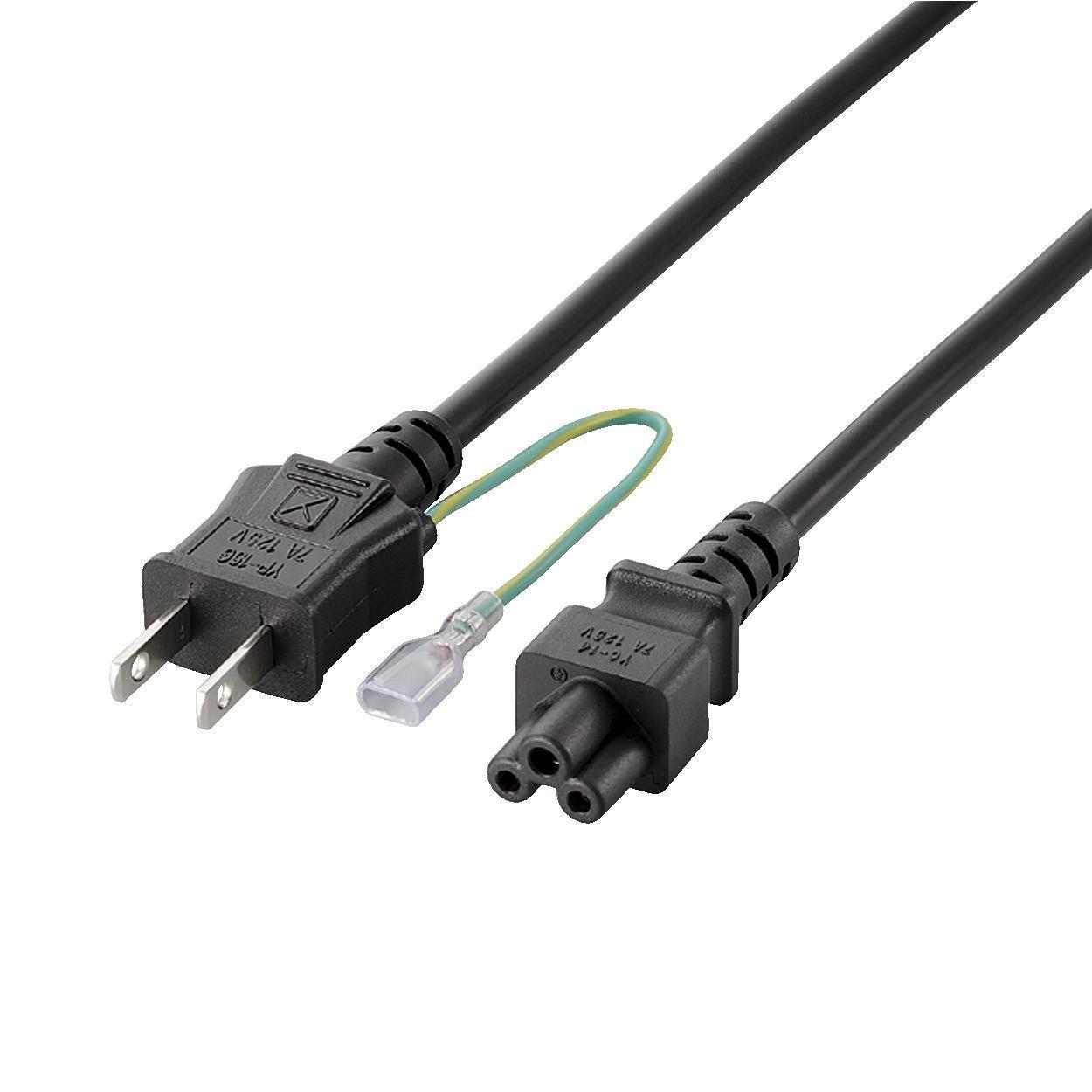 

Кабель живлення для ноутбука ELECOM 2м 3pin-2pin T-PCM320
