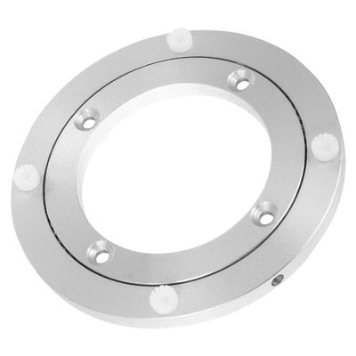 Turntable Plate Base Aluminium Alloy Turntable Bearing 360 Degree Rotating Tool Swivel Plates Round Display Stand