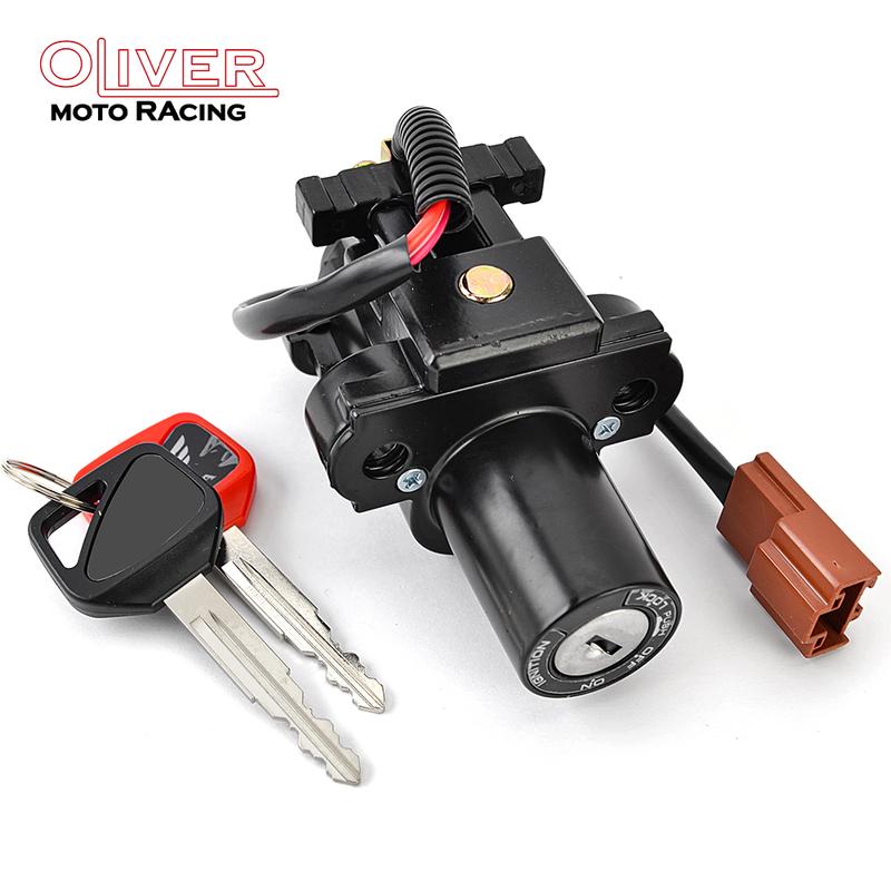 Ignition Switch Door Lock For Honda CBR1000RR CB1000 CB600F CBR600RR CBR1000S NC700X CB500 CBR500R CB500F CB500X CB650F CBR650F