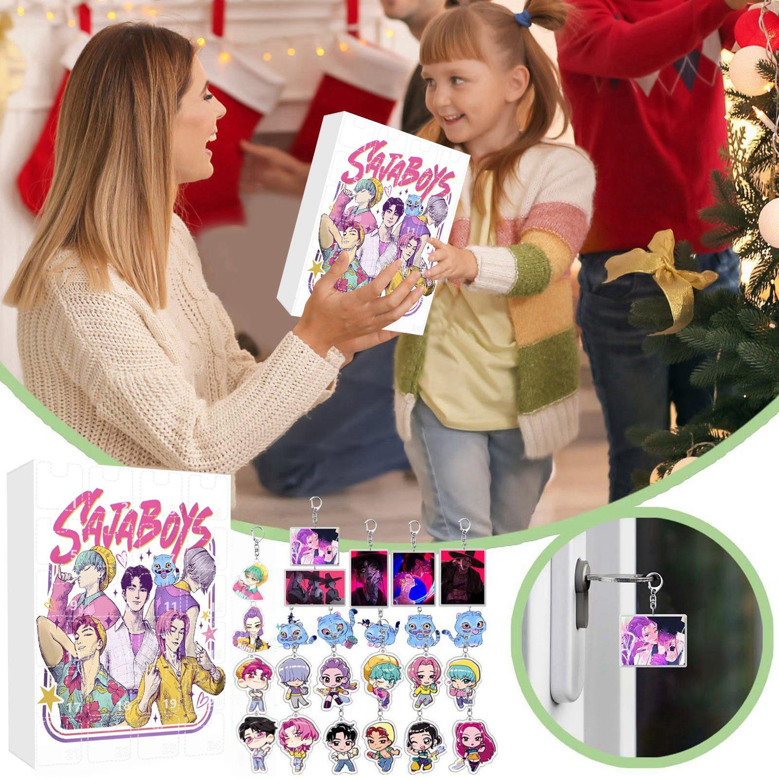 

2D Адвент-календарь включает 24 адвент-календаря, календарь обратного отсчета и коллекционные сюрпризы One Size