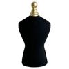 Jewelry Bust Stand Velvets Surfaces Alloy Structure Modern Design Trade Show Retail Display Accessories Organizers