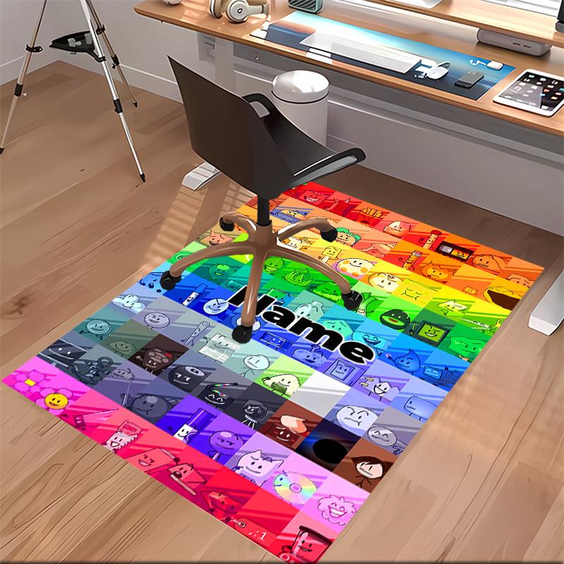 Custom personalization nanimate Insanity Print Area Rug - Soft, Washable Non-Slip Indoor Mat,Living Room,Home&Office Decorative Rug