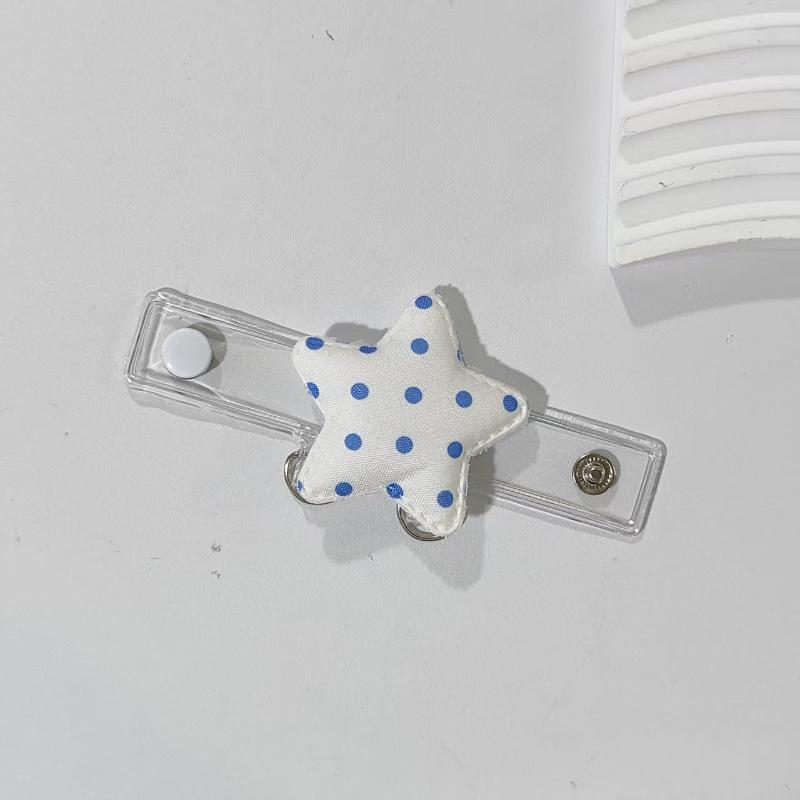 Ins Style Cartoon Wings Stars Hanging Buckle Extension Buckle Pendant Display Buckle Diy Jewelry Accessories Bag Charm Pendant