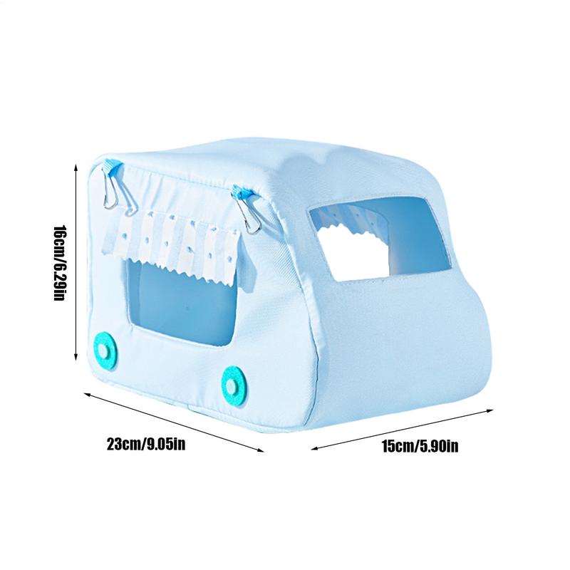 Vogelbett für Käfig Vogelhängematte Nymphensittichkäfig Zubehör Autoform Kühlende Schlafhöhle Haus Haustierbedarf Papageienhaus Nest