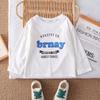 Boys' Long Sleeved Three Piece Set, 0-5-Year-old Children's Full Printed Letter Shirt Jacket, Baby Casual Set