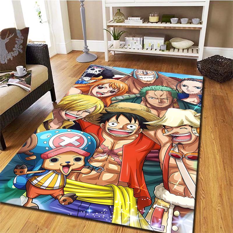 Anime One Piece Carpet Rug For Living Room Bedroom Home Sofa Decoration,kids Play Nonslip Floor Mat
