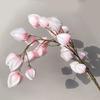 1PC Flower Arrangement Elegant Simulated Leaves Ornaments DIY Artistic Artificial Plant Scenery Lantern Fruit Branches 97CM