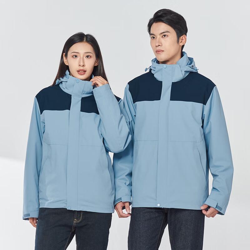 Унисекс ветрозащитная куртка Teloman 3-в-1 с флисовой подкладкой L