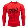 Men's Breathable Compression Sports T-shirt Short-sleeved Bodybuilding Fitness Sweatshirt Jogging Training Sportswear Top S-3XL