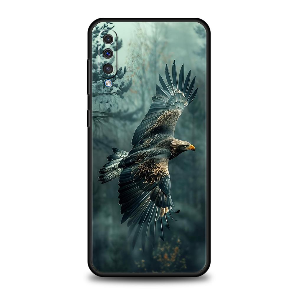 Eagle Phone Case For Samsung A56 A36 A26 A24 A16 A14 A12 A32 A50 A70 A20S A22 A30 A40 A34 A54 A42 A52 A04s A06 5G Cover