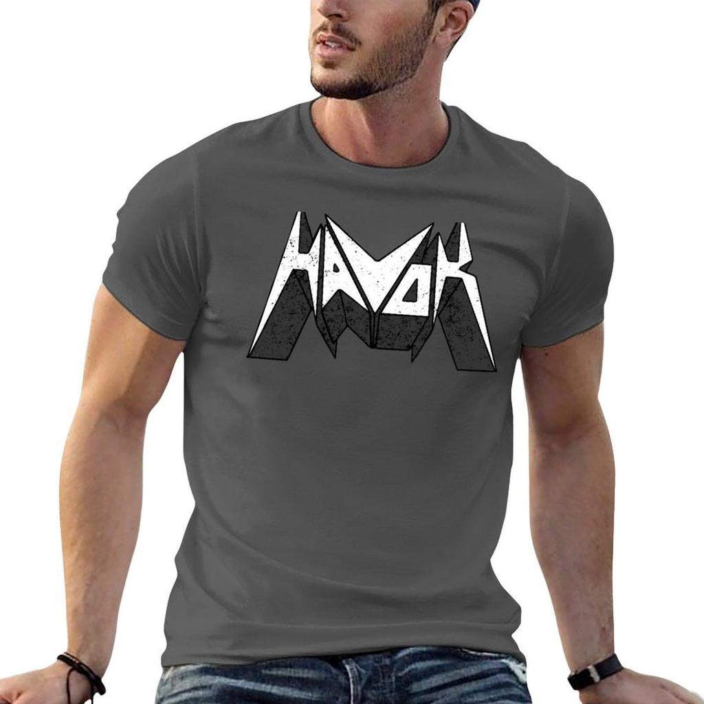 Havok Band TShirt Basic Simple Design Short Sleeve Shirt