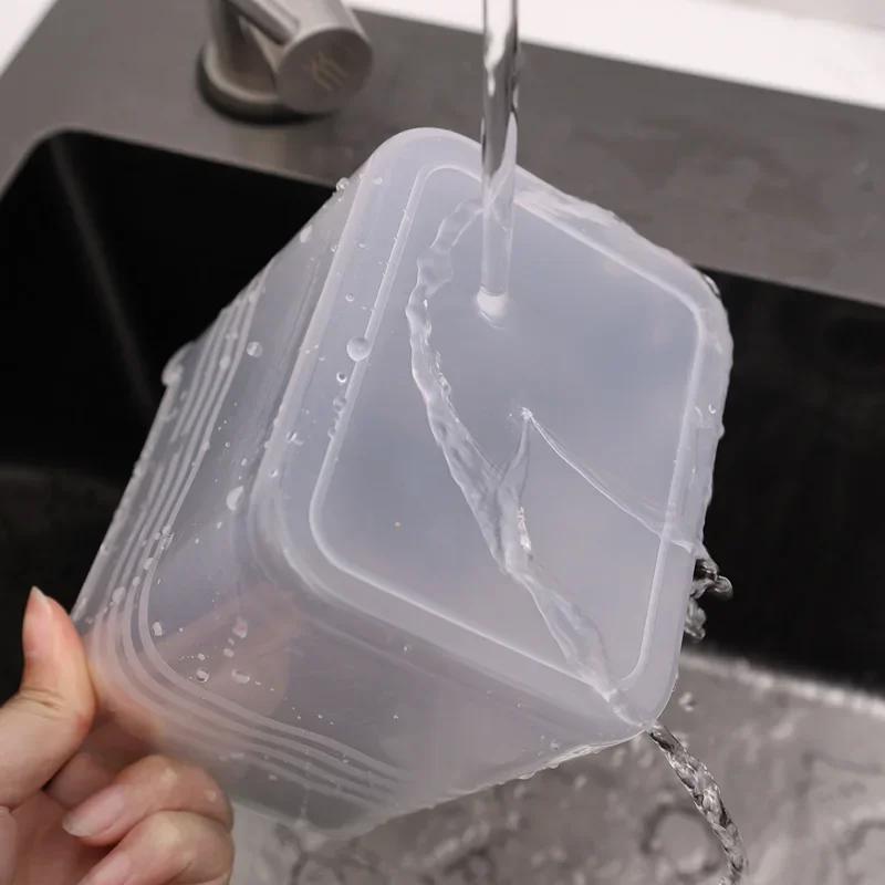 Refrigerator Storage Boxes Food Fresh Organizer Cold Storage Crisper Fruit Spice Food Container Boxes Home Kitchen Box