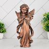 Praying Angel Statue for Good Luck Showpiece Home Decor Items for Living Room and Gifts-(Antique Copper)