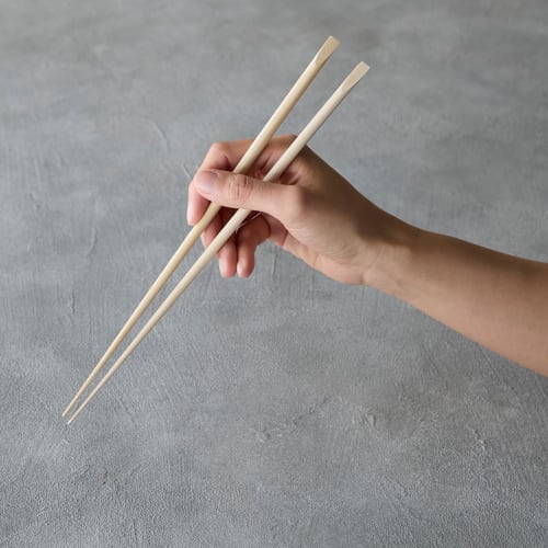Nichi Nichi Tools New Type Vegetable Chopsticks, Set of 2, Made In Japan with Natural Bamboo, 33cm
