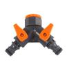 Two-Way/Three-Way Plastic Diverter Valve with Quick Connector for Water Pipes