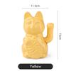 5,9 Zoll große Glückskatze aus Keramik mit winkendem Arm, Maneki Neko, winkende Katze für Glück, Reichtum und Wohlstand, Dekoration, Fengshui-Ornament