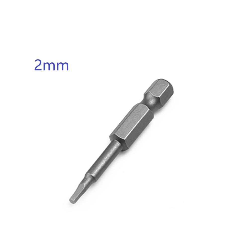 50mm Magnetic Hexagon Screwdriver Bit Alloy Steel 1/4" Hex Shank Screwdriver Screw Driver Impact-Driver Drill Hand Tools