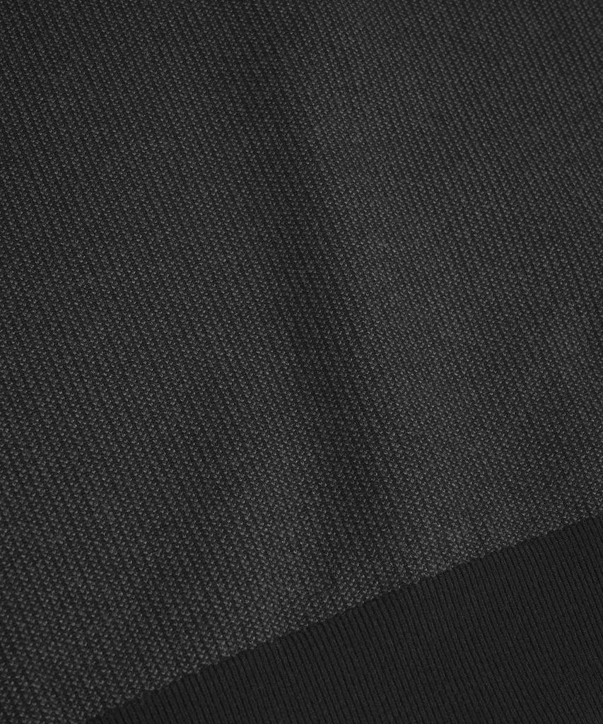 BIRBANTE Soft Washable Two-Tone Round Knit - Black