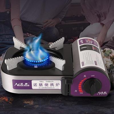 Outdoor Mini Gas Cooker Camping Hiking Picnic Portable Stove Fishing Hunting Cassette Warmer Barbecue BBQ Cooking Kitchen Tool