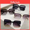 Glasses Square Rimless Sun Vintage Fashion Oversized Sunglasses For Women Men Eyewear Luxury Design Uv400 Female Shades