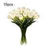 Yousheng Artificial Tulip Light LED Tulip Bouquet Night Lamp with Realistic PU Petals Glitter Tulip Tree Decorative Ambient Light for Home Bedroom