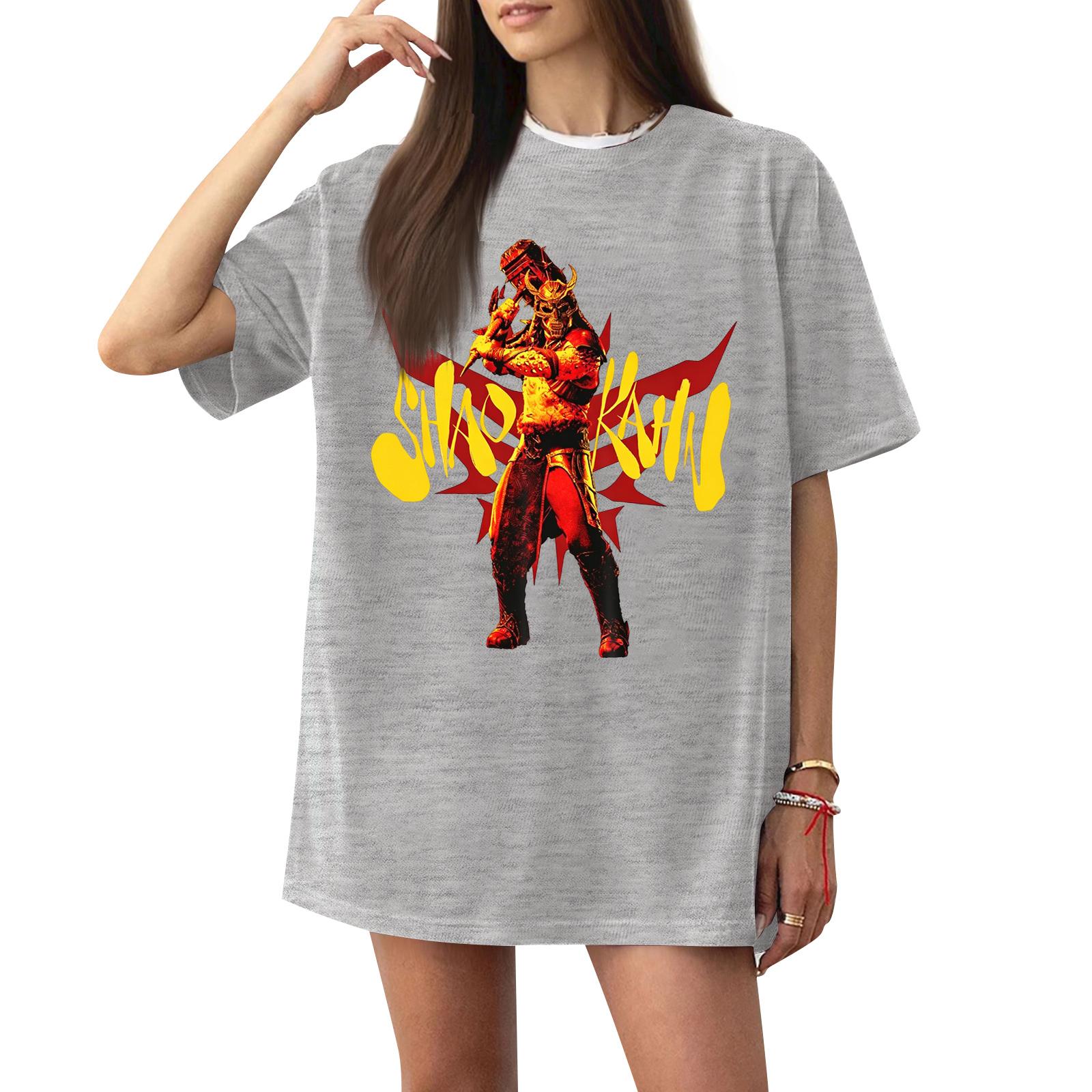 

Women s Casual Short Sleeve T Shirt Loose Fit Crew Neck Graphic Print Lettering Design Comfortable Fabric Everyday Wear XL