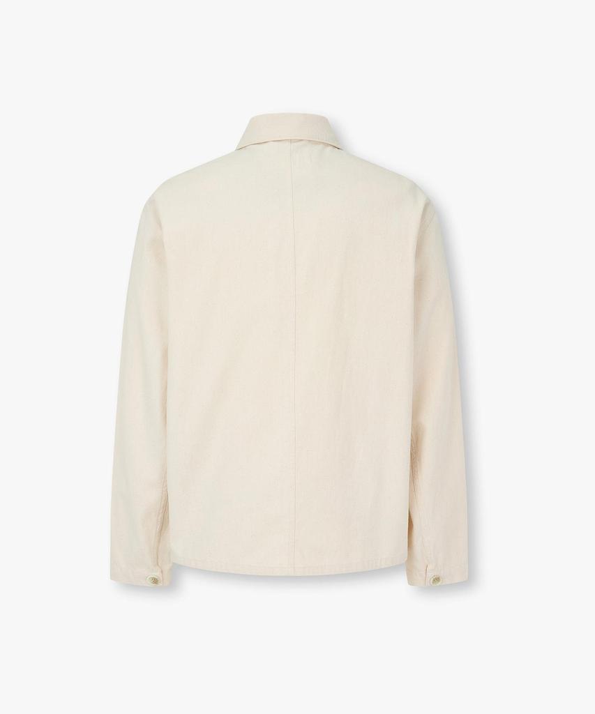Man On The Boon Cotton Pocket Detail Core Jacket_Ivory 4716109007