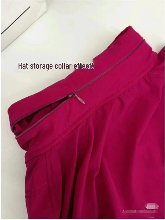 Women's Slim Fit Breathable Sports Jacket: Sun Protection for Spring & Autumn Outdoor Activities, Yoga, Hiking.