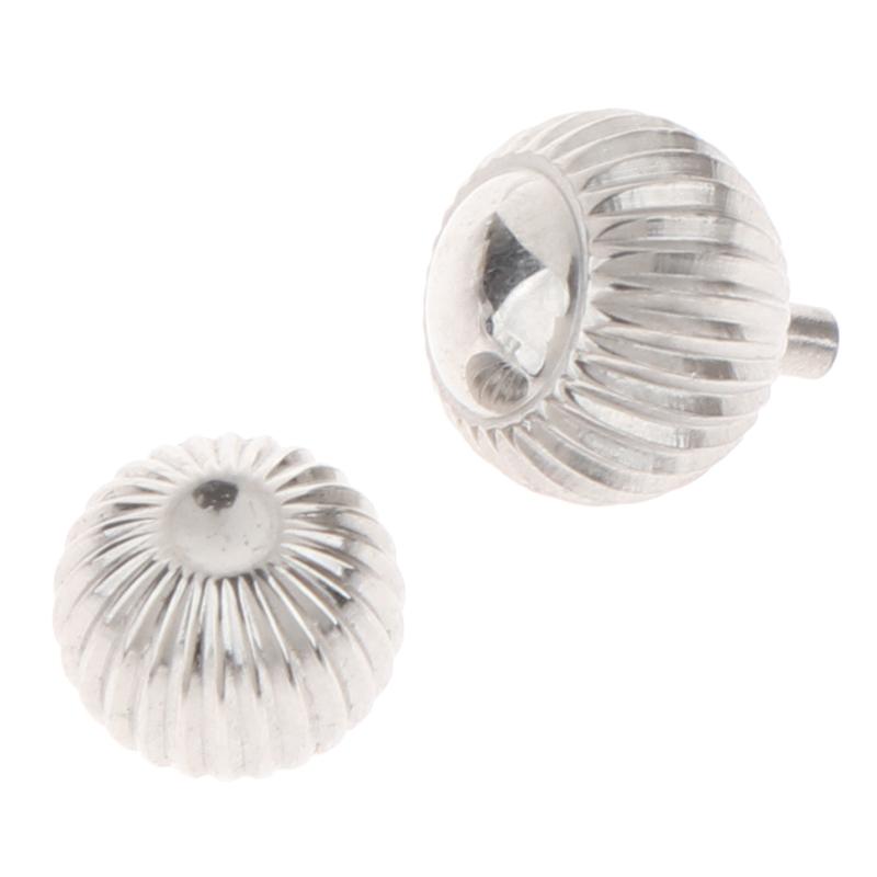 1 Pcs Silver Watch Crown Metal 341 334 Watches Movement Accessory Part Watch Accessory Parts Crown