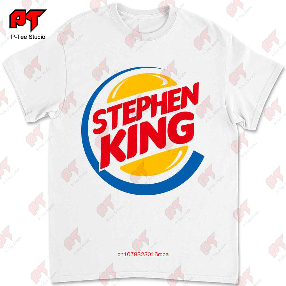 Stephen King Burger T-shirt Tee L4LI