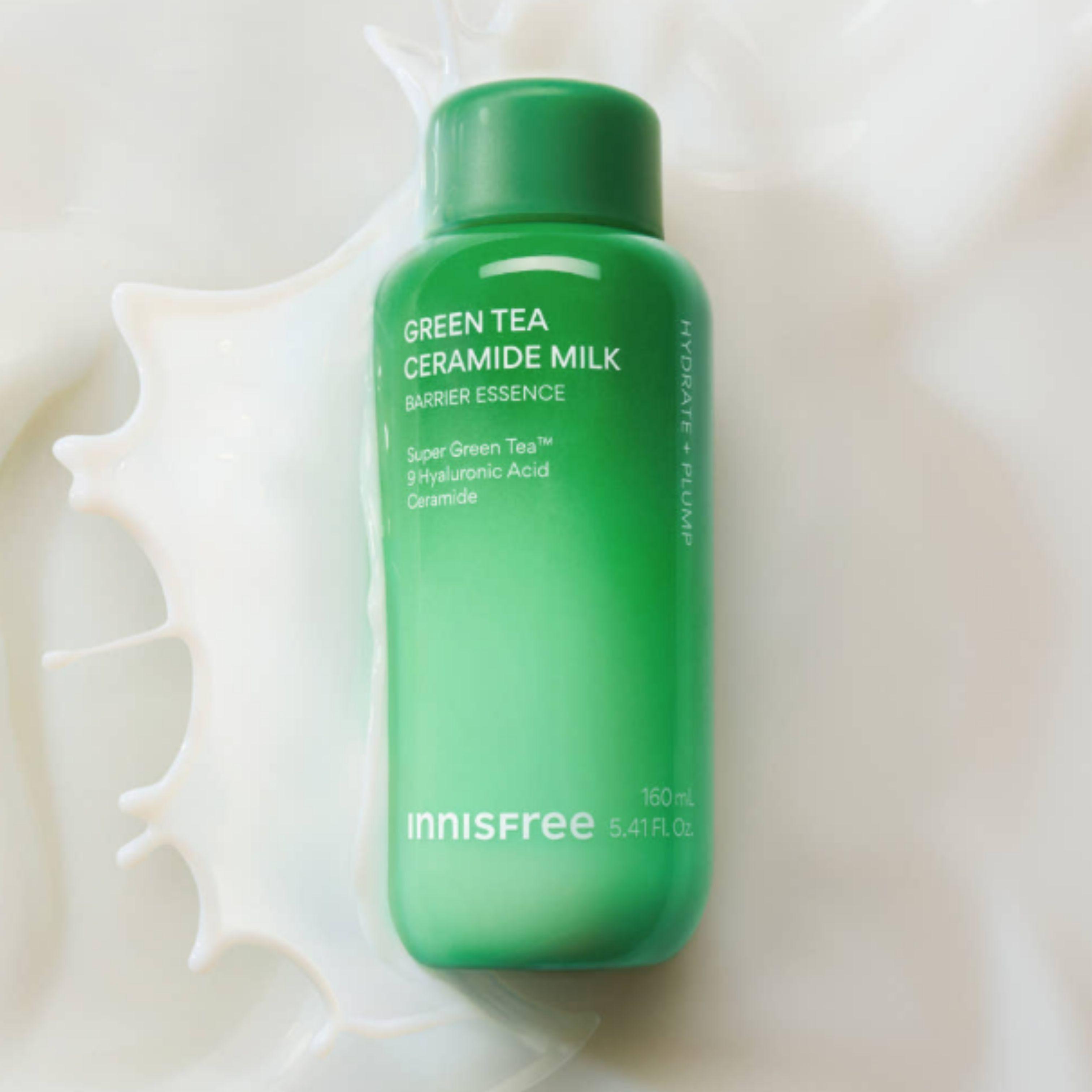 

Innisfree Эссенция-молочко с керамидами зеленого чая для восстановления барьера 160 мл