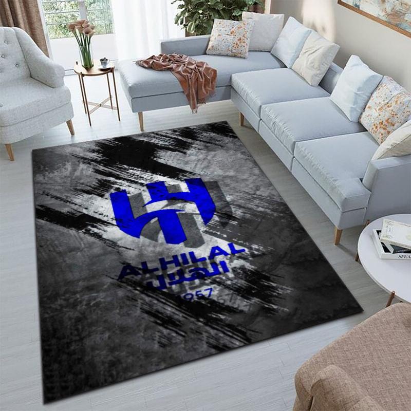 Roshn Saudi League football team Al Hilal SFC Neymar da Silva Santos Júnior carpet is suitable for living room and bedroom office decorative carpet K1
