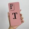 For oppo A94 5G Case OPPO Reno5z Reno 5z F19 Pro Plus Cute Letters Square Phone Case CPH2211 CPH2211 Shockproof Back Cover case